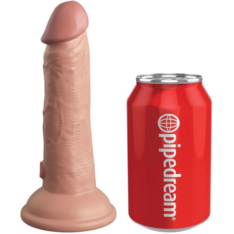 KING COCK – ELITE GODE RÉALISTE VIBRANT  SILICONE 15.2 CM