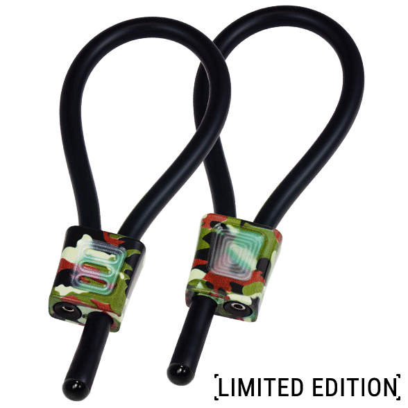 ELECTRASTIM – ANNEAUX PÉNINS RÉGLABLES PRESTIGE ELECTRALOOPS CAMOUFLAGE