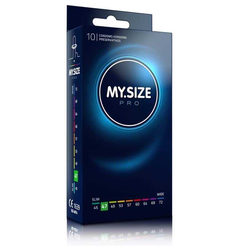 MY SIZE – PRO PRÉSERVATIFS 47 MM 10 UNITÉS