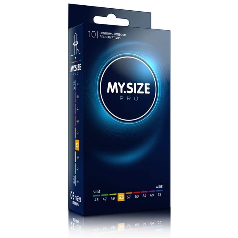 MY SIZE – PRO PRÉSERVATIFS 53 MM 10 UNITÉS