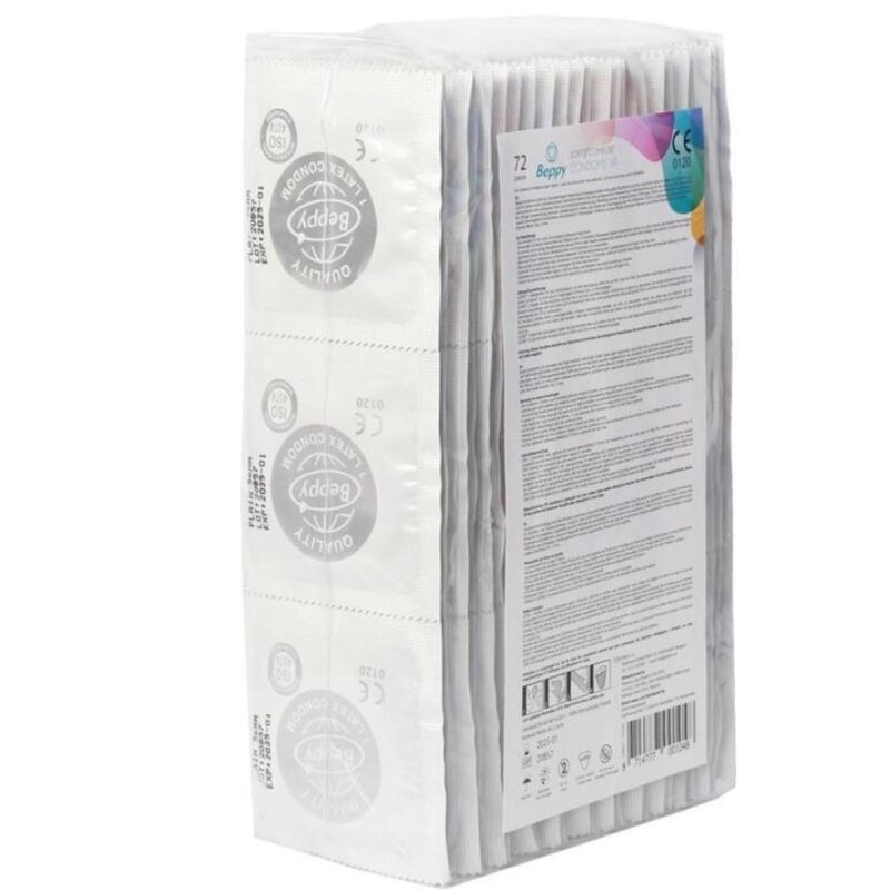BEPPY – PRESERVATIFS NATURELS  72 UNITES