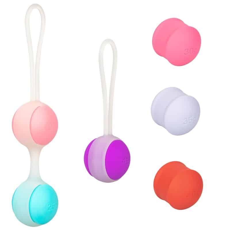 CALEXOTICS – ELLE-OLOGIE ENSEMBLE BOLAS KEGEL INTERCAMBIABLES