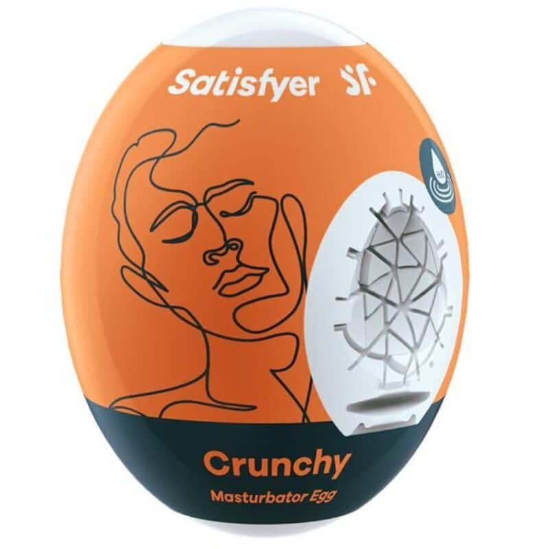 SATISFYER – OEUF MASTURBATEUR CROQUANT