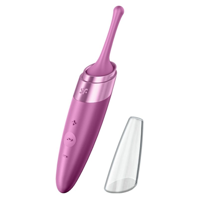 SATISFYER – VIBRATEUR  POINTE DE CLIT TWIRLING DELIGHT VIOLET