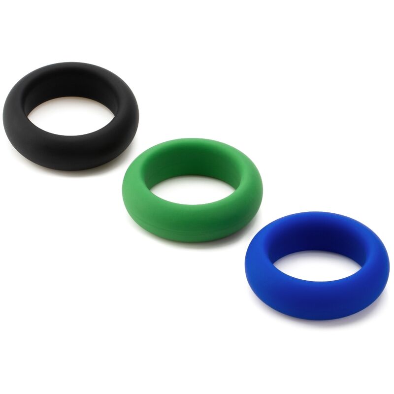 JE JOUE – ENSEMBLE SILICONE ANNEAUX PÉNIS SILICONE