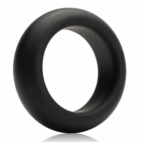 JE JOUE – ANNEAU PÉNIAL EN SILICONE  EXTENSION MAXIMALE – NOIR