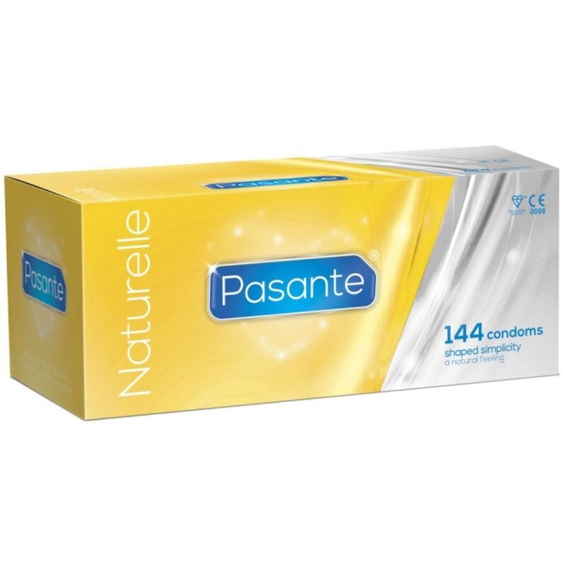 PASANTE – GAMME PRÉSERVATIFS NATURELLE 144 UNITÉS