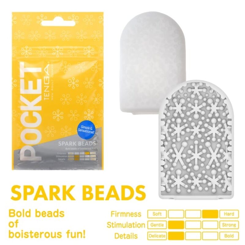 TENGA – MASTURBATEUR DE POCHE SPARK BEARDS