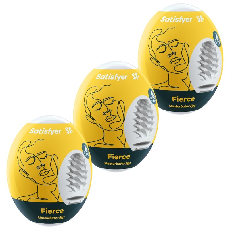 SATISFYER – 3 OEUFS MASTURBATEURS FIERCE