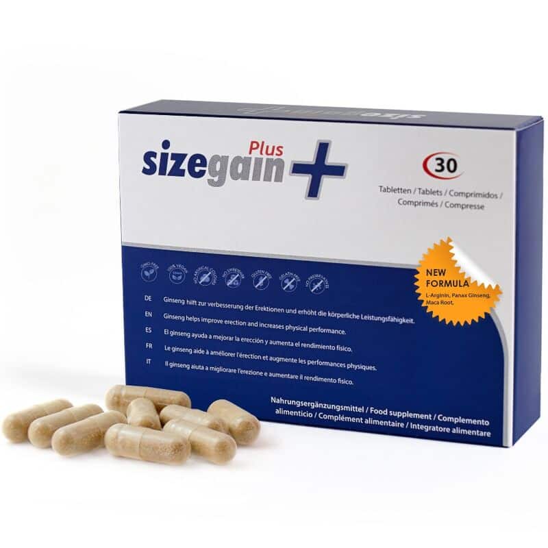 500 COSMETICS – PILULES SIZEGAIN PLUS POUR AGRANDIR LE PÉNIS
