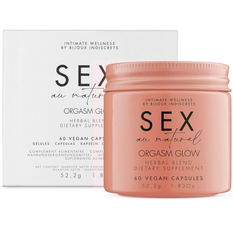 BIJOUX – COMPLÉMENT ALIMENTAIRE ORGASM GLOW 60 CAPSULES