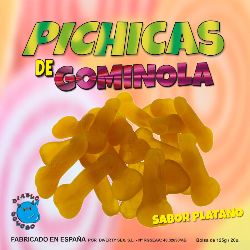 DIABLO GOLOSO – TRANCHES DE GOMME  LA BANANE