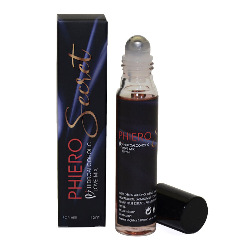 500 COSMETICS – PHIERO SECRET COMBINAISON NATURELLE SANS ODEUR D »HORMONES SEXUELLES FÉMININES 15 ML