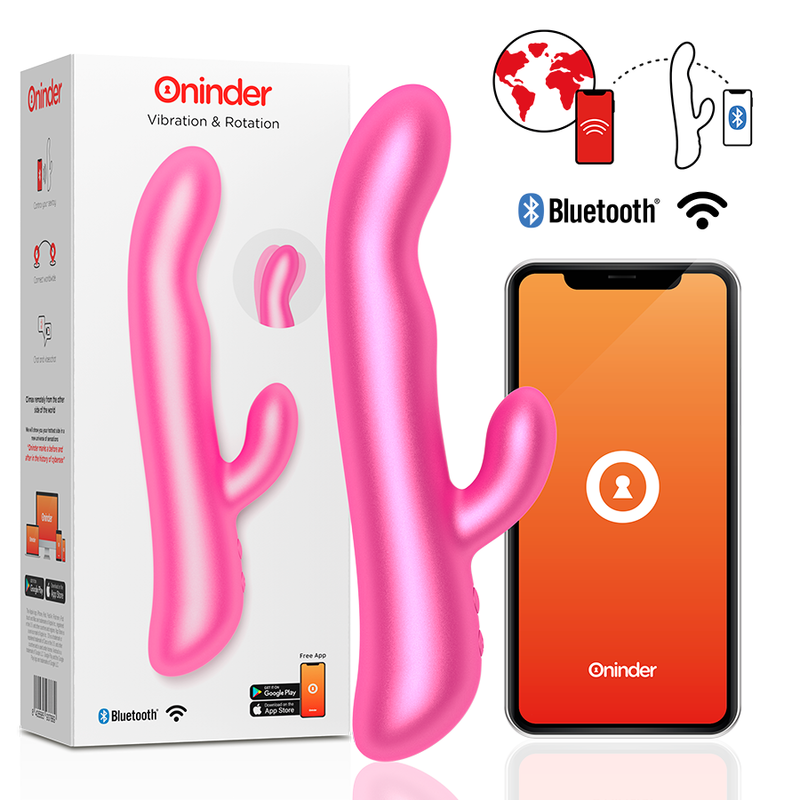 ONINDER – OSLO VIBRATION ET ROTATION ROSE – APPLICATION GRATUITE