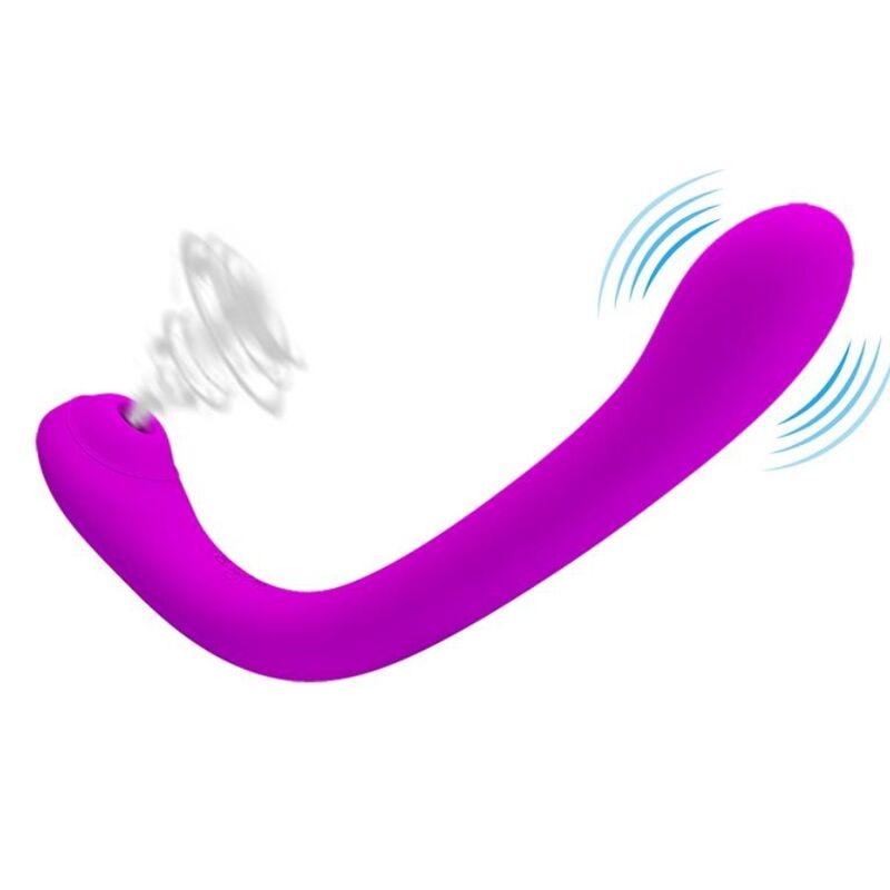 PRETTY LOVE – ALEX VIBRATEUR ET VENTOUSE DE CLITORIS LILAS