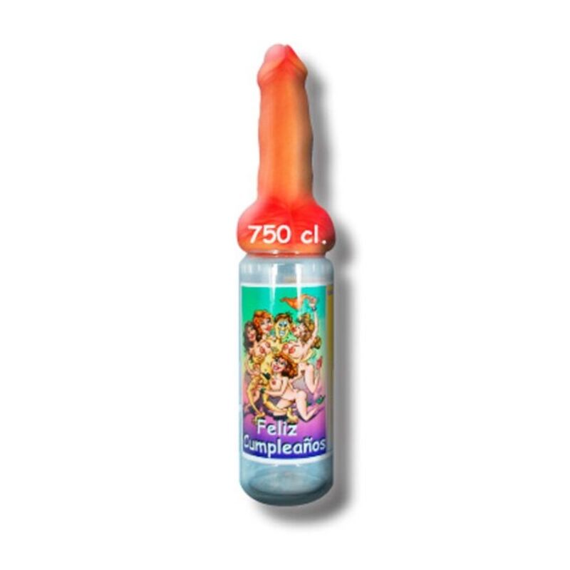 DIABLO PICANTE – BIBERON PÉNIS ANNIVERSAIRE CHAIR 750 ML