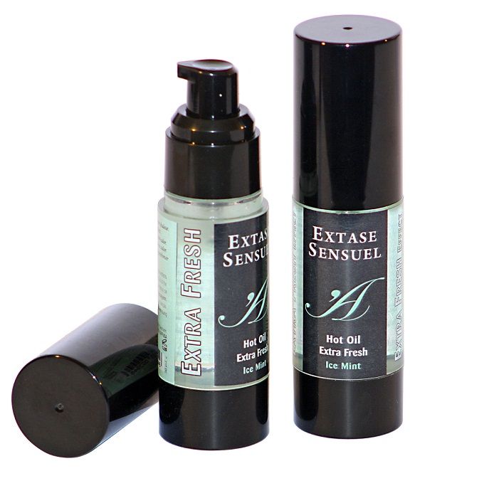 EXTASE SENSUAL – HUILE DE MASSAGE EFFET GLACE EXTRA FRAÎCHE 30 ML