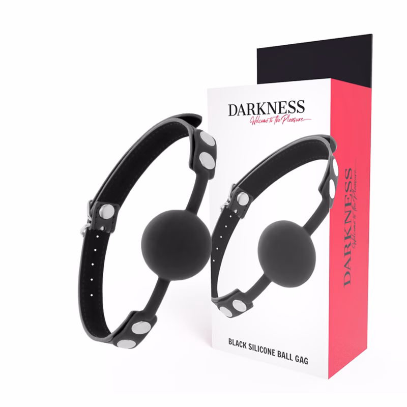 DARKNESS – BILLON EN SILICONE NOIR