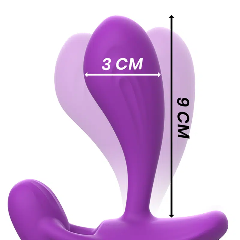 INTENSE - TÉLÉCOMMANDE ANAL SHELLY PLUG VIOLET – Image 4