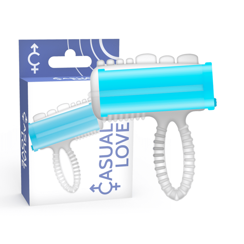 CASUAL LOVE – RING TONGUE VIBRATING BLEU