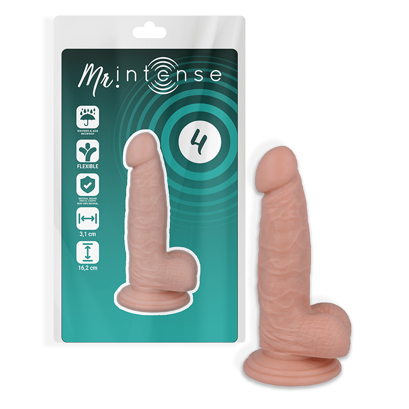 MR INTENSE – 4 PÉNIS RÉALISTE 16.2 CM -O- 3.1 CM