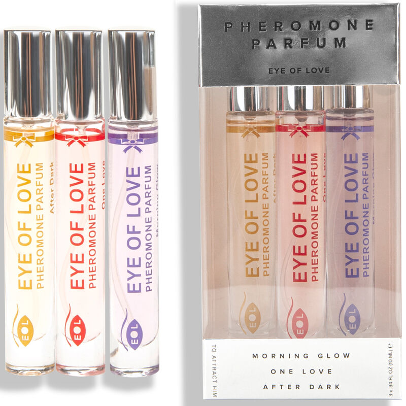 EYE OF LOVE – PARFUM EOL PHR 10 ML SET/3 – MORNING GLOW, ONE LOVE, AFTER DARK
