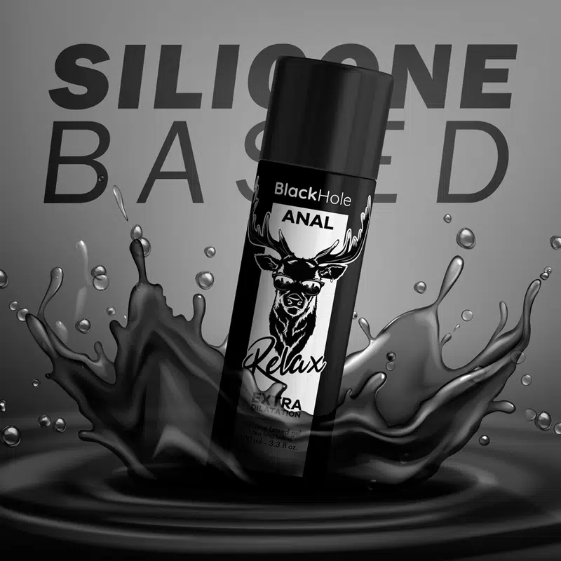 BLACK HOLE - GEL TROU NOIR BASE SILICONE DILATATION ANALE 100 ML – Image 4