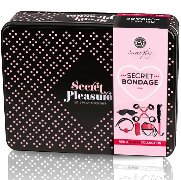 SECRETPLAY – BDSM SET 6 PCS ROUGE COLLECTION