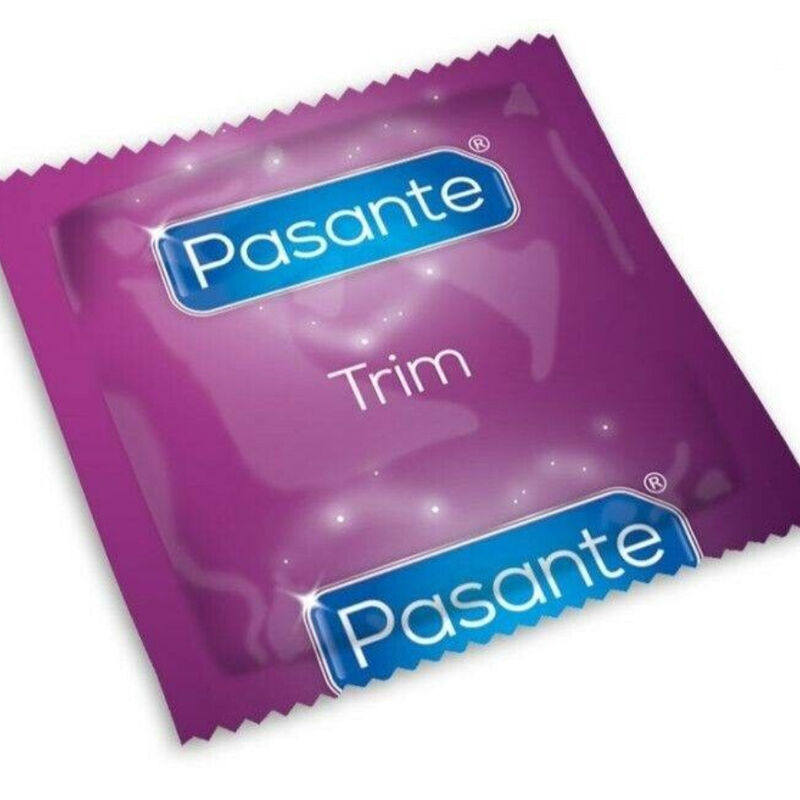 PASANTE – PRÉSERVATIFS TRIM CLOSER FIT SAC 144 UNITÉS