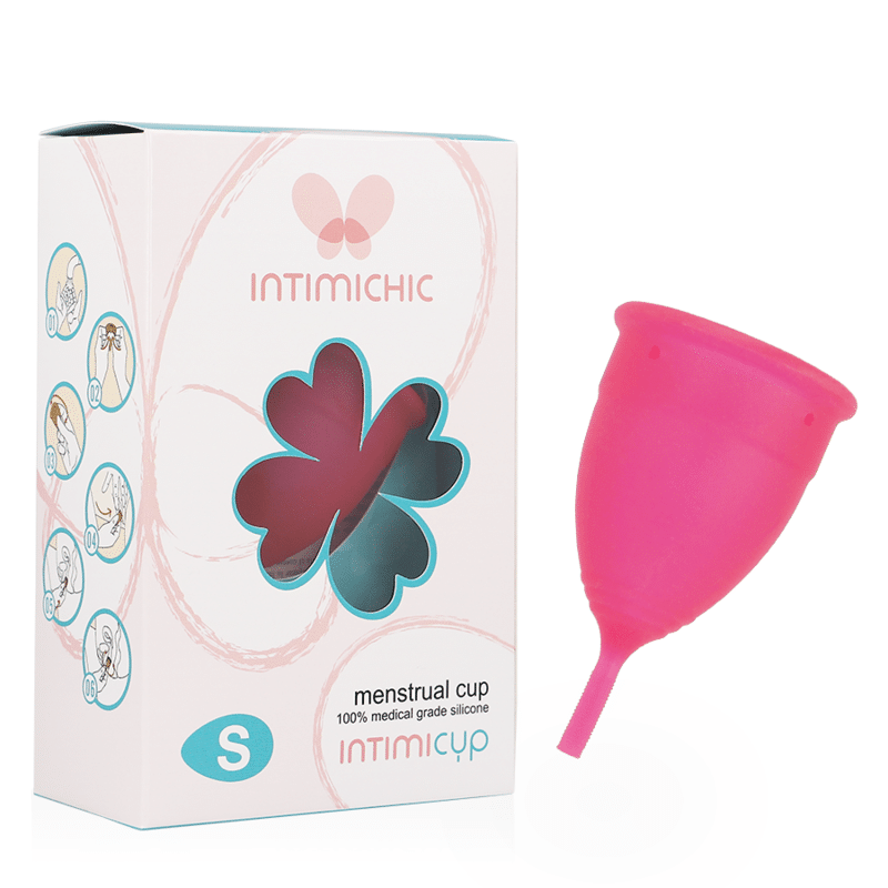 INTIMICHIC – COUPE MENSTRUELLE EN SILICONE MÉDICALE – TAILLE S