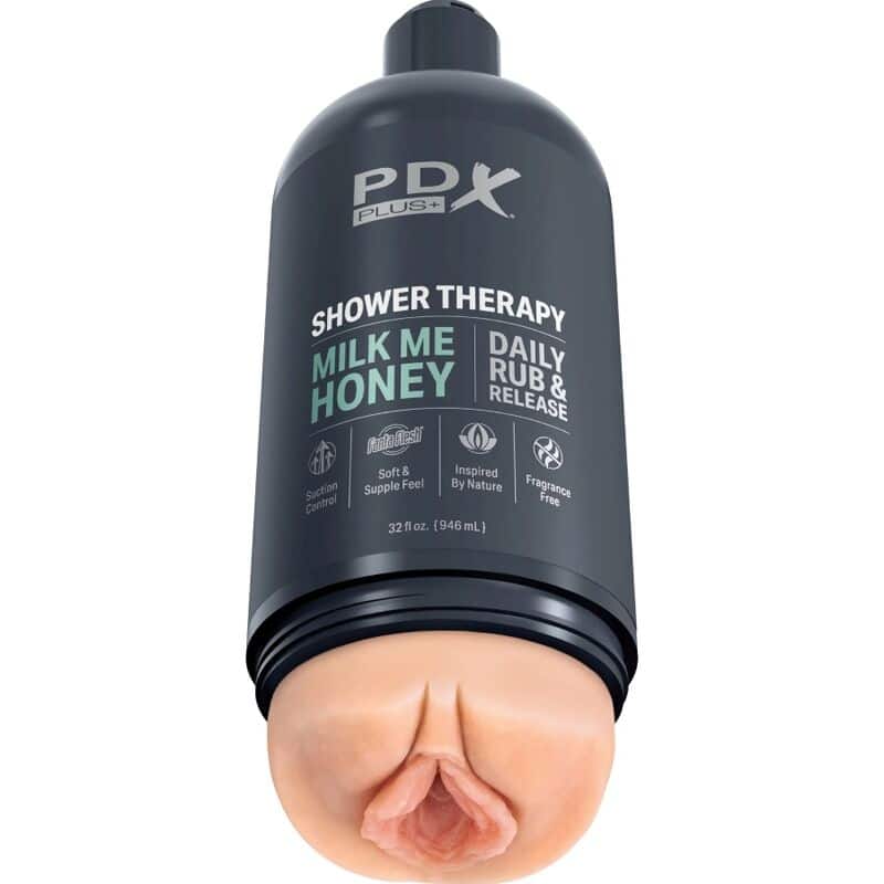 PDX PLUS – MASTURBATEUR STROKER CONCEPTION DISCRÈTE DE LA BOUTEILLE DE SHAMPOOING AU MIEL MILK ME