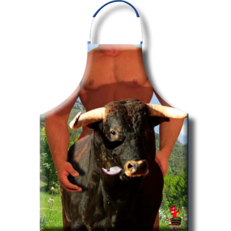 DIABLO PICANTE – TABLIER TAUREAU