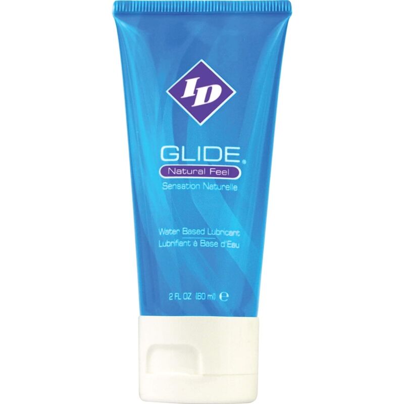 ID GLIDE – LUBRIFIANT BASE D’EAU TUBE DE VOYAGE ULTRA LONGUE DURÉE 60 ML