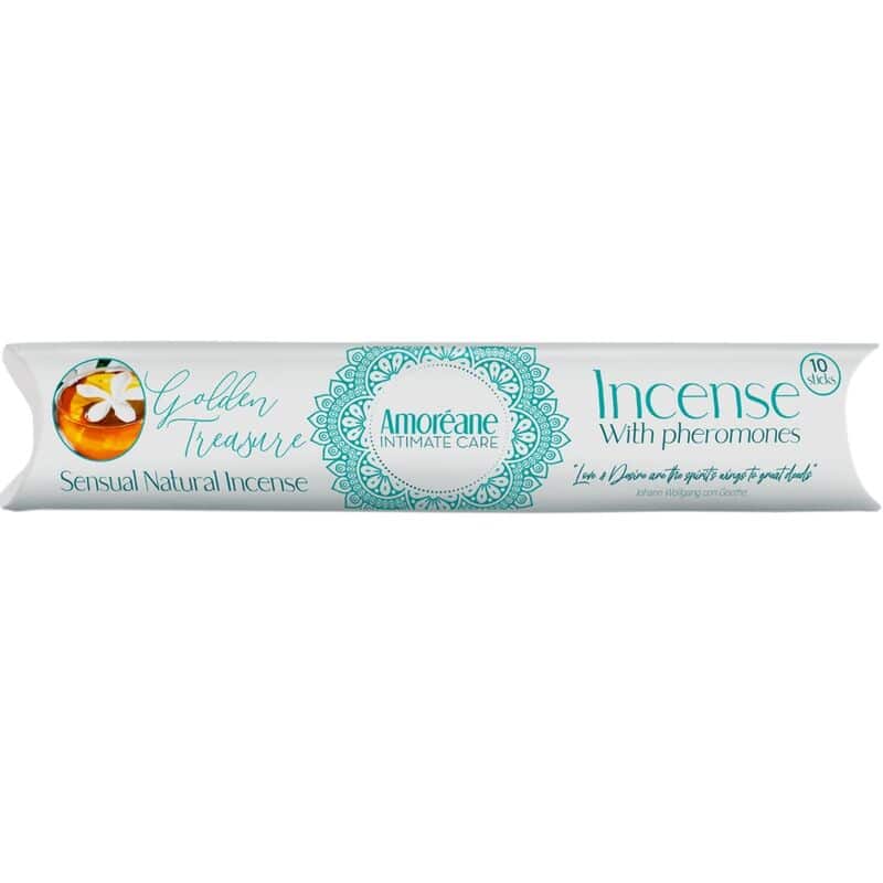 AMOREANE – ENCENS TRÉSOR D’OR AUX PHÉROMONES ARÔME JASMIN