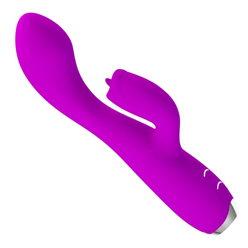 PRETTY LOVE – VIBRATEUR LAPIN RECHARGEABLE GLORIA IMPERMÉABLE VIOLET