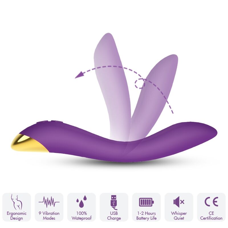 ARMONY – VIBRATEUR FLAMINGO MULTIPOSITION VIOLET