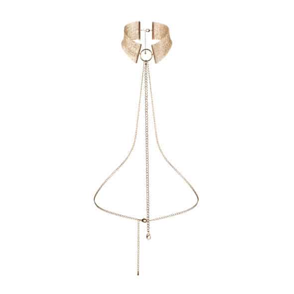 BIJOUX – DÉSIR MÉTALLIQUE COLLIER MÉTALLISÉ DORÉ