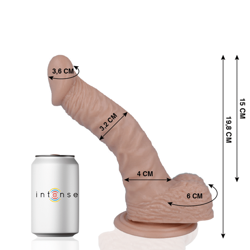 MR INTENSE – 18 PÉNIS RÉALISTE 19.8 CM -O- 3.2 CM