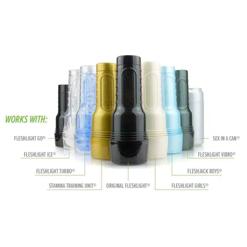 FLESHLIGHT - TURBO THRUST BLUE ICE + LANCEMENT UNIVERSEL + LUBRIFIANT QUALITÉ AQUA 50 ML – Image 4
