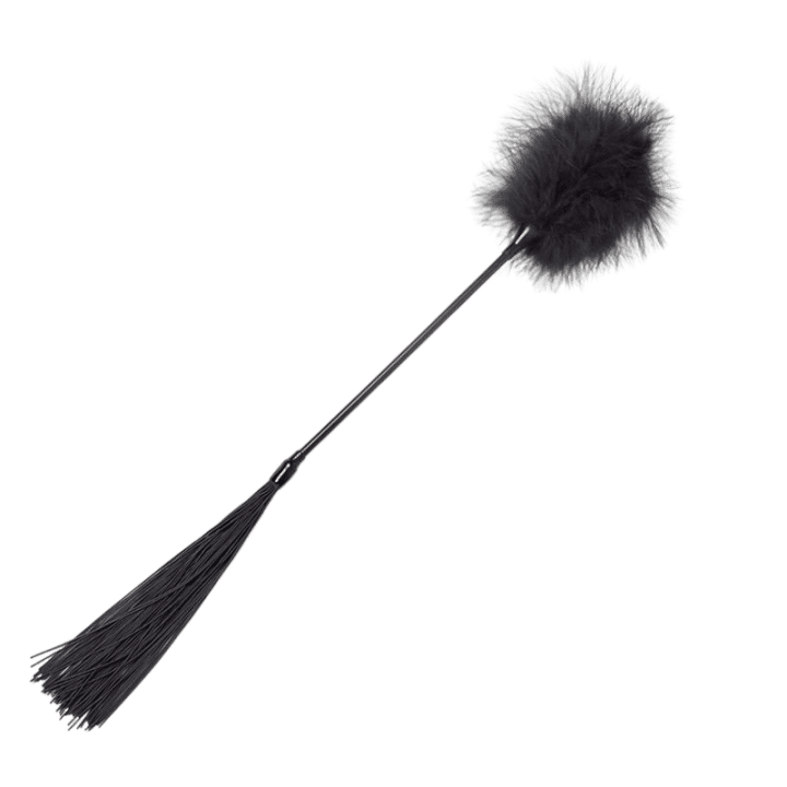 SECRET PLAY – DUSTER + FOUET NOIR