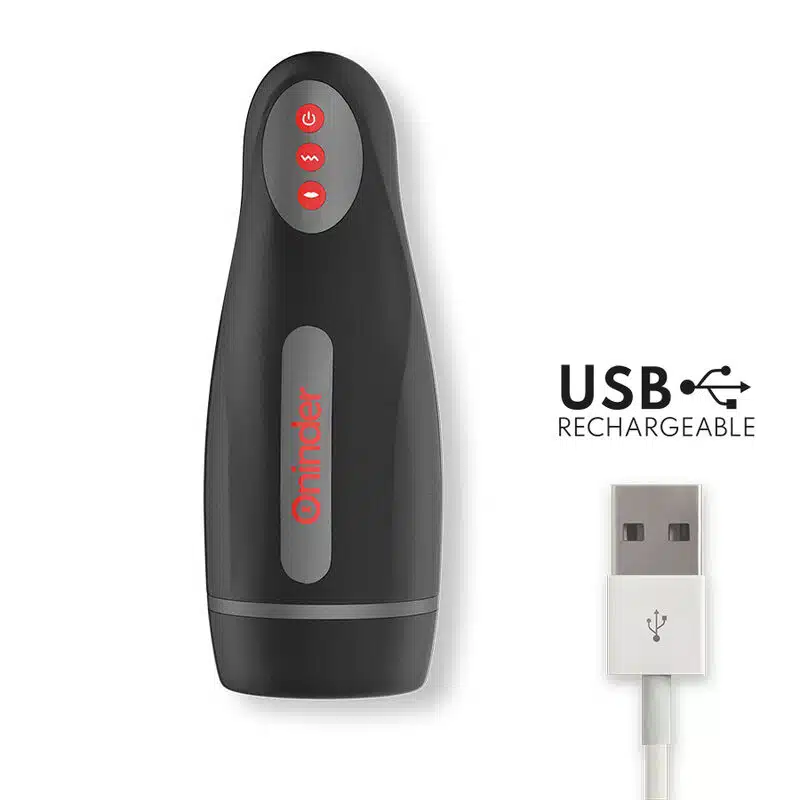 ONINDER - MASTURBATEUR MASCULIN RECHARGEABLE SEOUL 10 VITESSES - APPLICATION GRATUITE – Image 4