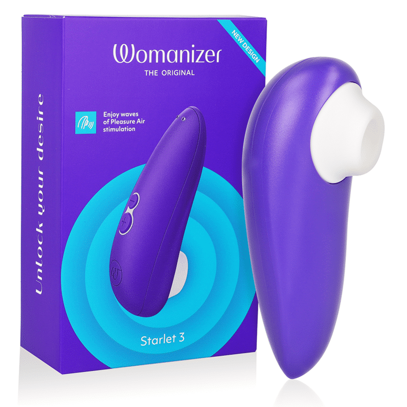 WOMANIZER – STIMULATEUR CLITORAL STARLET 3 INDIGO