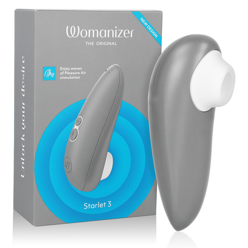 WOMANIZER – STIMULATEUR CLITORAL STARLET 3 GRIS