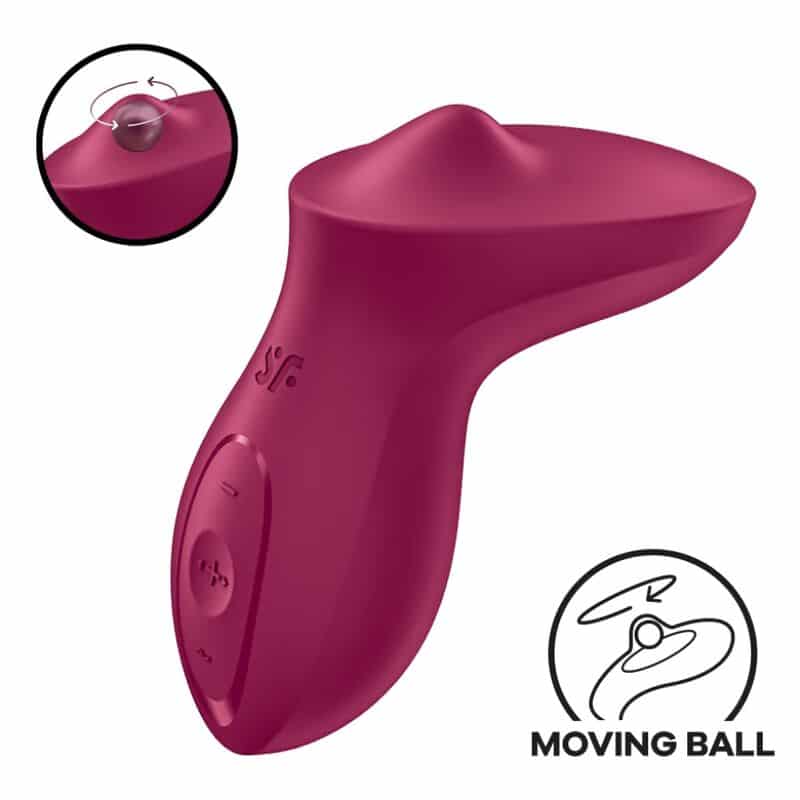 SATISFYER – EXCITERRR VIBRATEUR LAY-ON CLITORIS BERRY