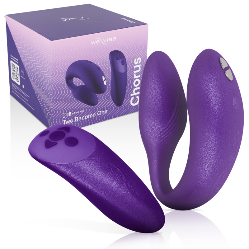 WE-VIBE – VIBRATEUR CHORUS POUR COUPLES AVEC CONTRÔLE DE SQUEEZE LILAS