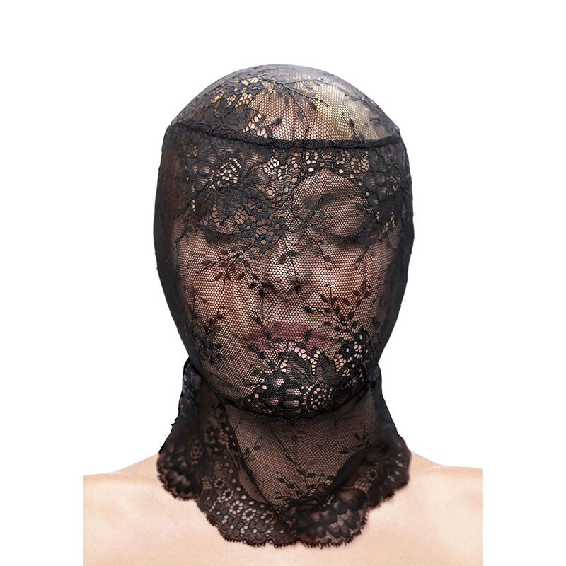 NS NOVELTIES – FETISH  FASHION CAPUCHE EN DENTELLE NOIRE