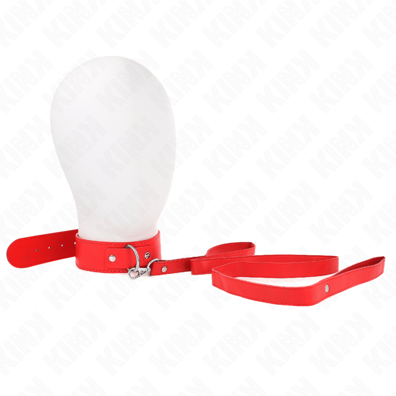 KINK – COLLIER AVEC CEINTURE 116 CM BRACELET ROJO AJUSTABLE 32-50 CM X 8 CM