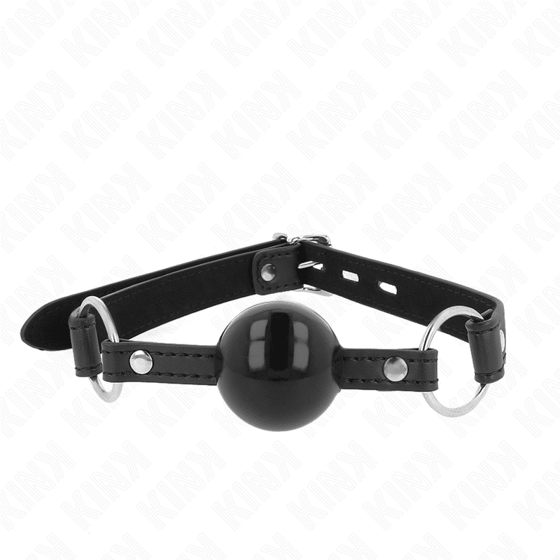 KINK – BÂTON TPE BALLE 4 CM AVEC SERRURE NOIRE 60 x 2 CM