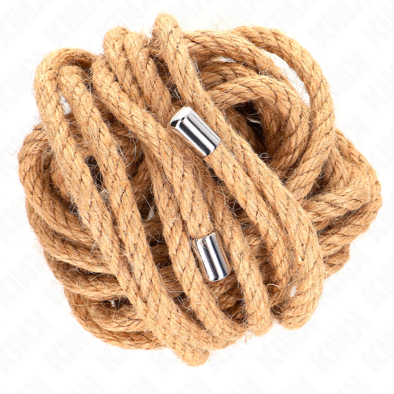 KINK – CORDE DE CHANVRE AVEC TÊTE MÉTALLIQUE 5 MÈTRES
