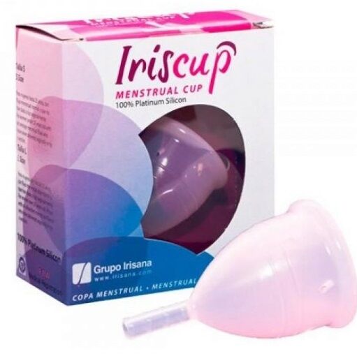 IRISCUP – GRANDE TASSE DU MOIS ROSE + SAC STÉRILISATEUR OFFERT